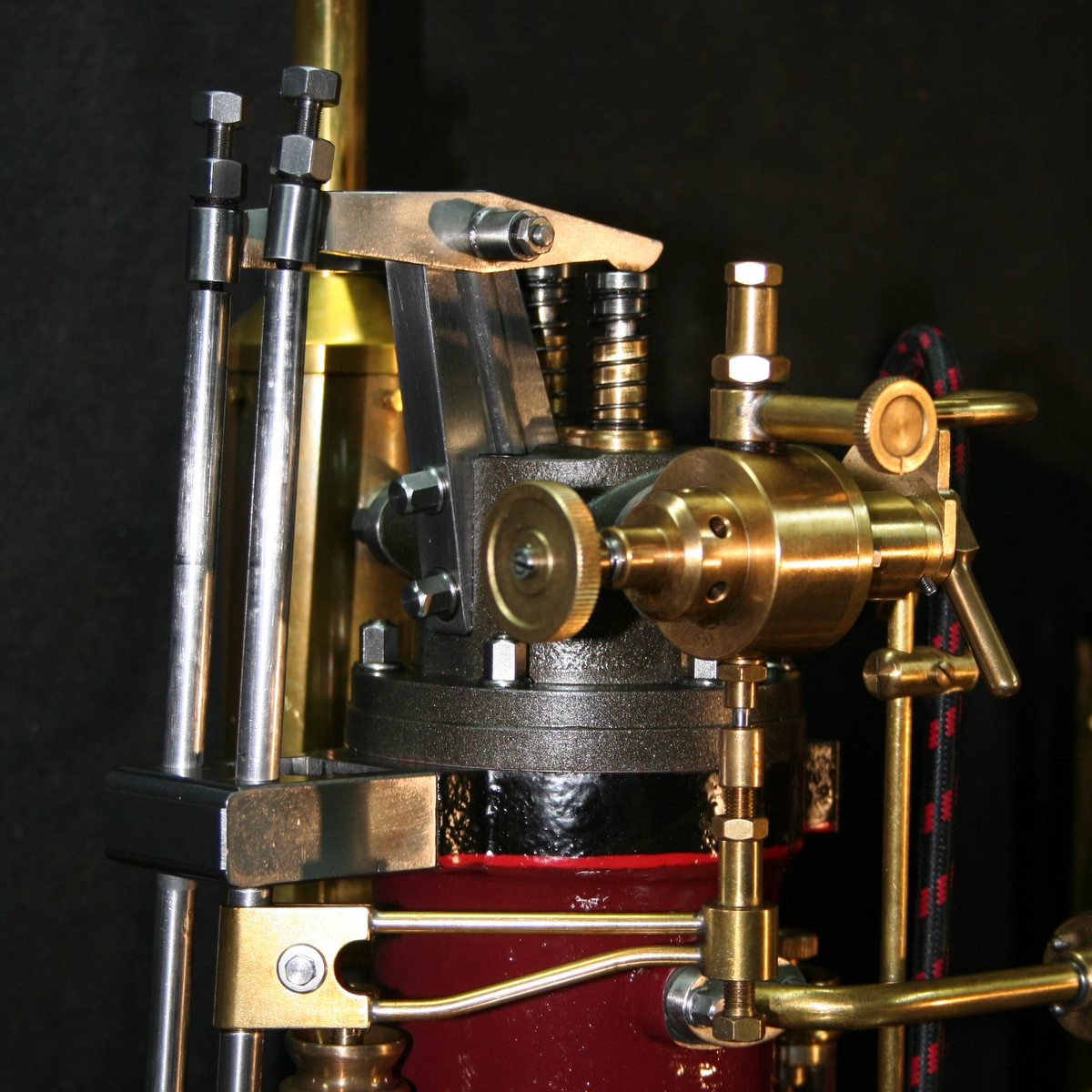 Vertical gas engine Otto V casting set